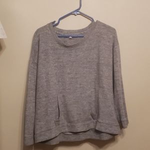 $13- Gently used Sonoma oversized Grey sweatshirt